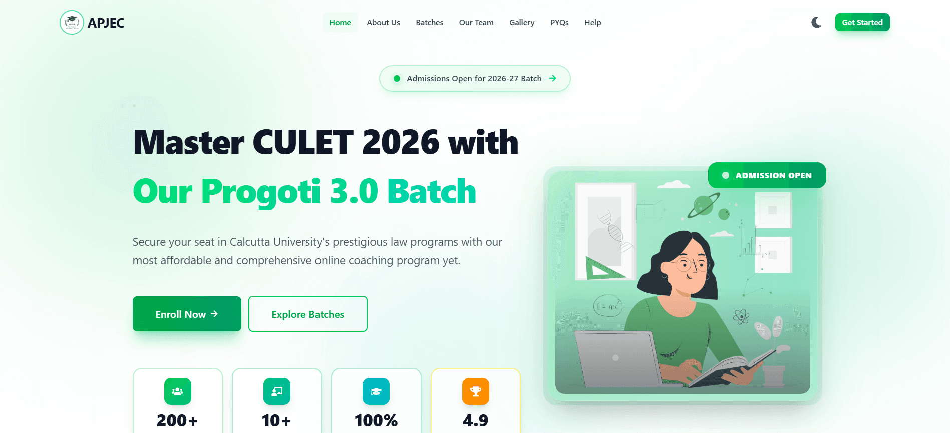 APJEC — Law coaching Platform